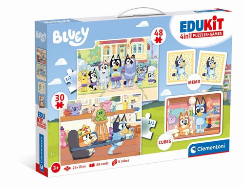 Clementoni - Edukit 4 1 Bluey — image 1