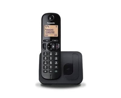 Panasonic Kx-tgc 210 Pdb Phone Dect Identificador Llamadas Black — image 1