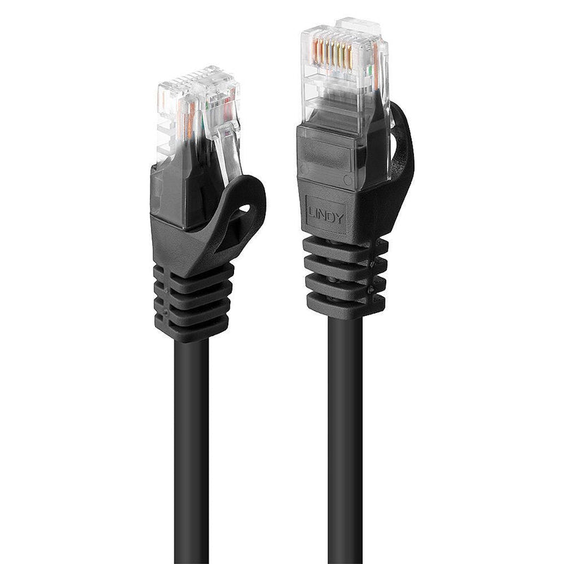 Lindy Cable Network CAT.6 U UTP Basic Black 7.50M