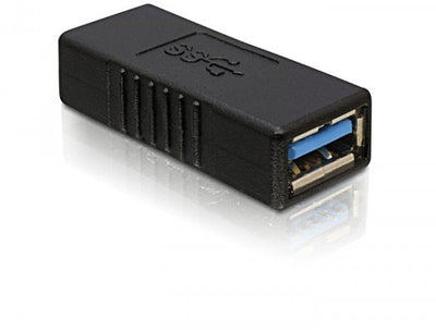 Delock Adapter USB 3.0 H/H Black 65175 — image 1