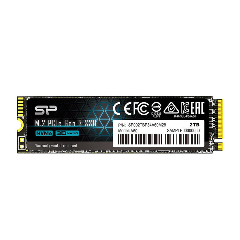 Drive SSD Silicone Power 2TB PCIE Gen 3X4 NVMe Ace A60