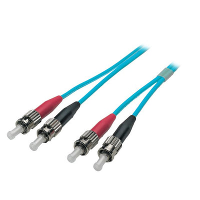 Efb Duplex Network Cable St-st OM3 2M Lszh 3MM Aqua — image 1