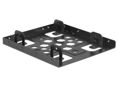 Delock 21324 Frame Installation 2X 2.5A 3.5 Aluminium Black — image 1