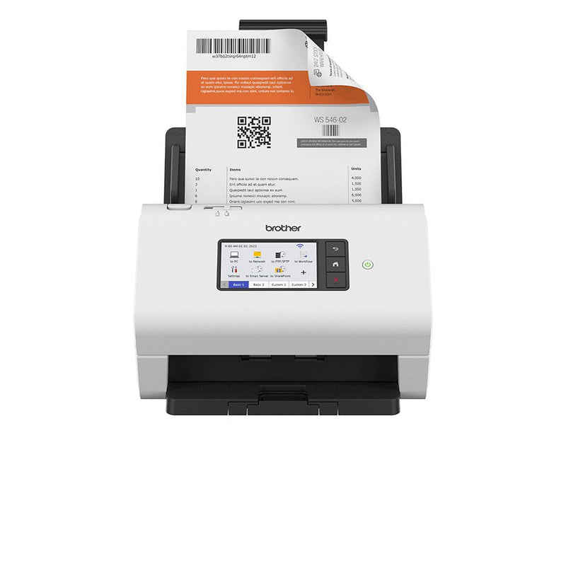 Brother ADS-4900W Professional Desktop Scanner Duplex Network Wi-Fi LCD