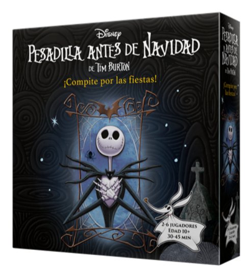 Juego de mesa Pesadilla Antes Christmas Edad Recomendada 12 Years
