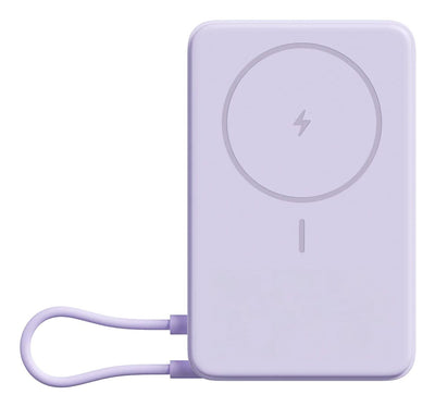 Xiaomi Magnetic Power Bank 10000 With Built-in Stand Purple — image 1