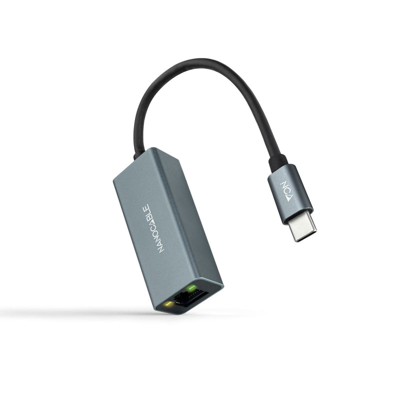 Nanocable Adapter Network USB-C a Ethernet Gigabit 10/100/1000Mbps