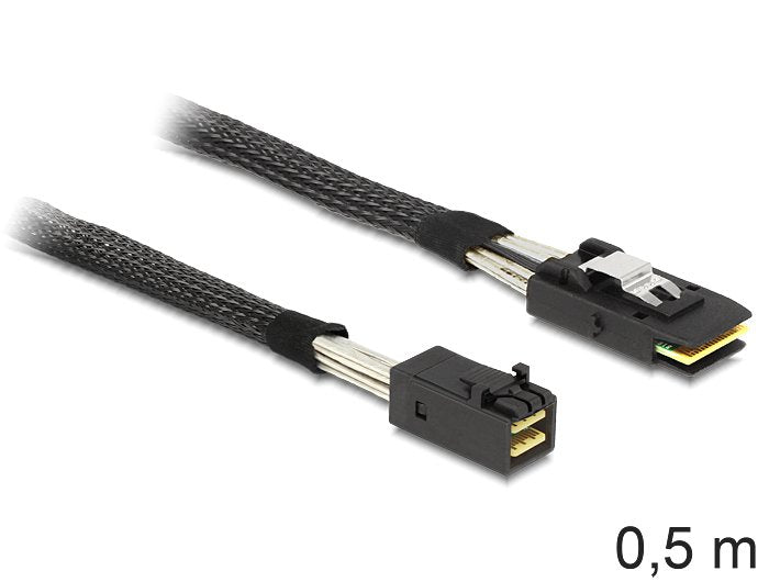 Delock 83388 Cable Serial Attached Scsi (sas) 0,5M