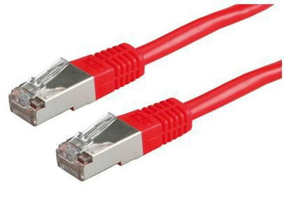 Roline Network Cable KAT.6 Class And S FTP Pimf Red 1M — image 1