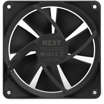 Nzxt Fan F120 RGB Single 120X120X26, RF-R12SF-B1 — image 1