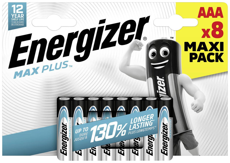 Energizer Battery Alkaline, Micro, Aaa, LR03, 1.5V