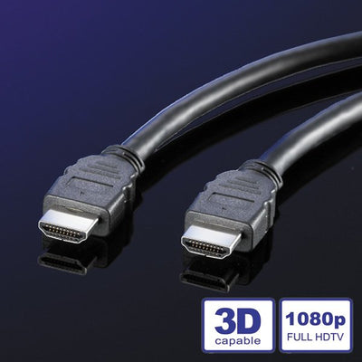 Value Monitorcable HDMI High Speed St-st Black 1M — image 1