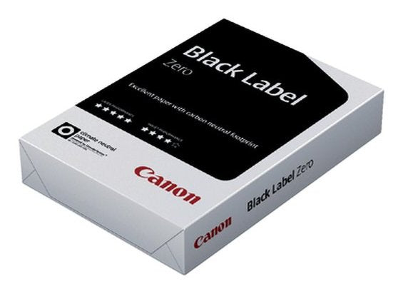 Canon Black Label Zero Fsc Paper Printer Inyección Ink A4 (210X297 Mm) 500 Hojas White