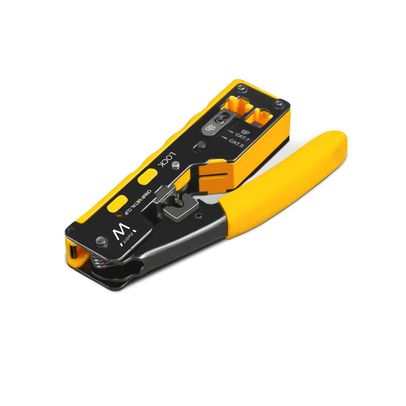 Ewent EW9006 Crimpadora Herramienta Prensar Negro Amarillo