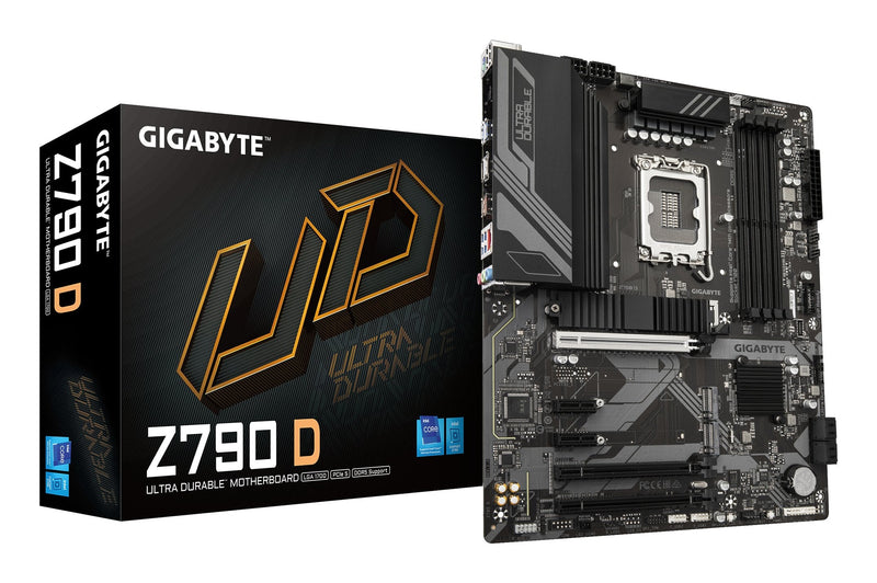 Gigabyte Motherboard Z790 D G10 4DDR5 PCI5.0 LAN2.5G 6XSATA3 3XM2 HDMI DP ATX