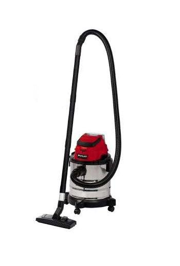 Einhell Vacuum Cleaner Seco And Húmedo Tc-vc 18/20 Li S-solo Red/Silver Without Battery Ni Charger Einhell 234 — image 1