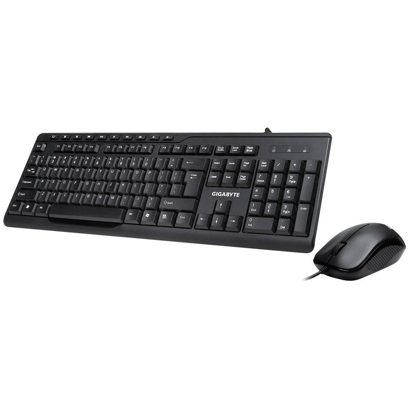 Gigabyte Combo Keyboard Mouse KM6300 Black USB