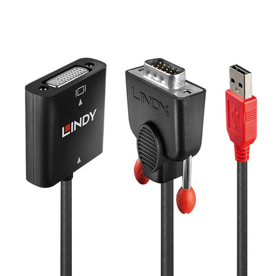 Lindy Convertidor VGA a DVI-d 1920X1200 Power USB — image 1