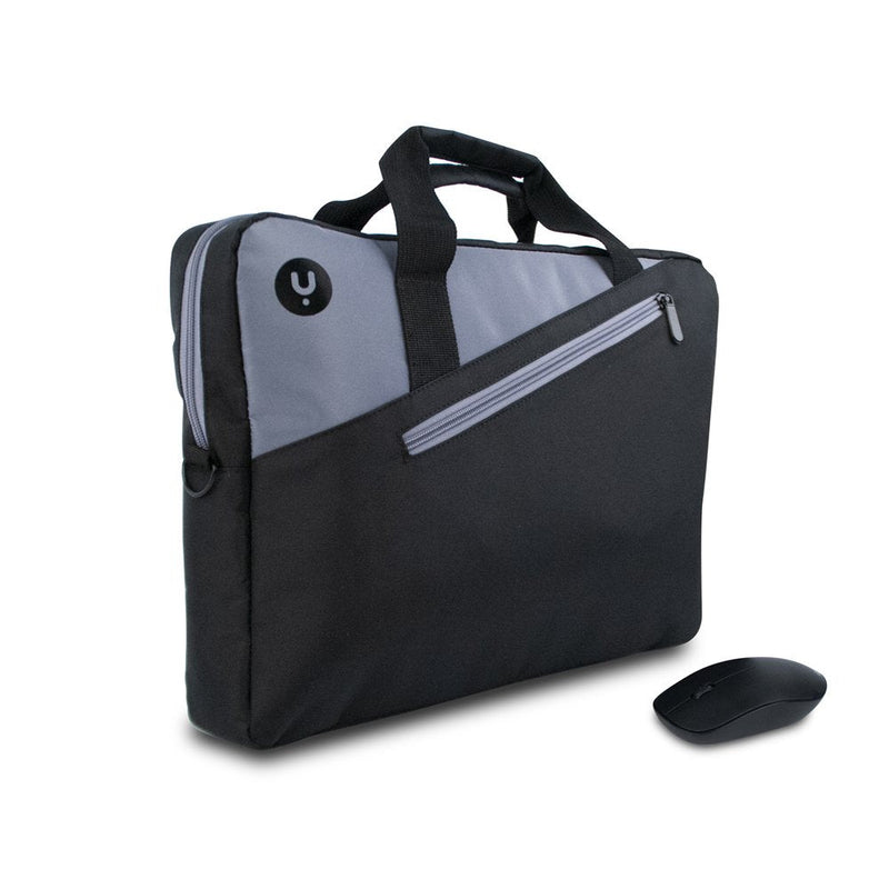 Case + Wireless Mouse Monray Master Kit Laptops Up To 15.6' Black