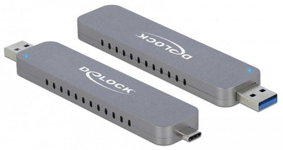 Delock 42616 External Enclosure SSD PCIE NVMe M.2 With USB Type-c™ And Tipo-a Male — image 1