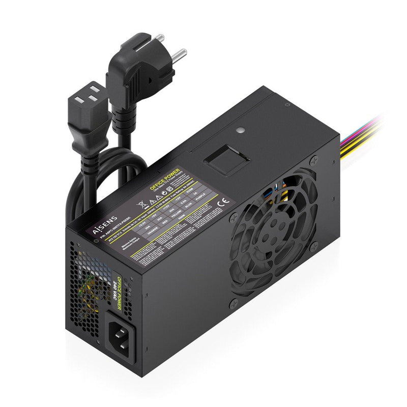 Aisens Power Supply Power TFX 500W With Cable Power Oem, Black
