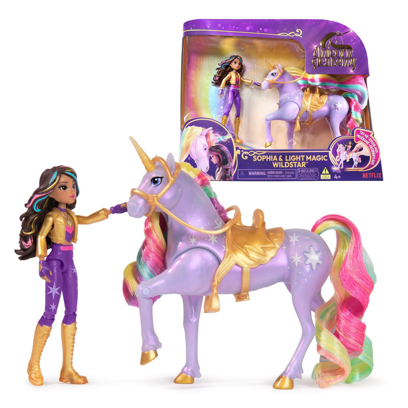 Spin Master Figure Unicorn Academy - Light Magic Wildstar And Sophia 6067325