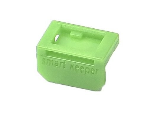 Smartkeeper Mini Mini-DisplayPort Blocker Green 10 Units