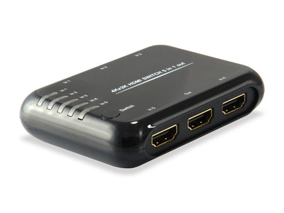 Equip Switch HDMI 5 Entradas 1 Output HDMI V1.4A 4K Dts-hd With Controller 332722 — image 1