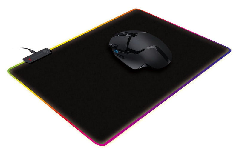 Omega Varr Mouse Pad Mouse Pro-gaming Light LED Black