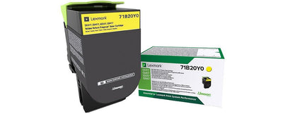 Lexmark Toner 71B20Y0 Yellow 2300PG — image 1