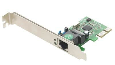 Gembird Card Gigabit Ethernet Pci - Express (RJ45)10/100/1000Mbps Chipset Realtek NIC-GX1