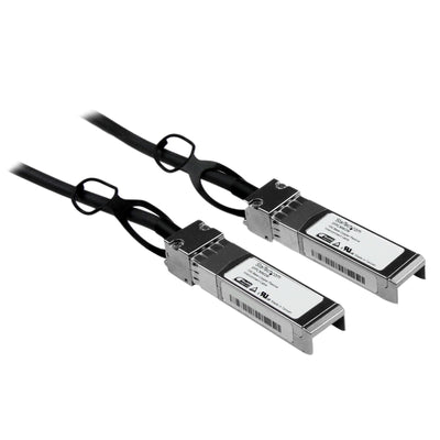 StarTech Network Cable Twinax Pasivo Cobre Sfp + 10 Gigabit Ethernet Connection Directa 10GBASE-CU 3M — image 1