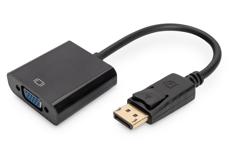 Digitus Cable Adapter DisplayPort a VGA 15CM Black