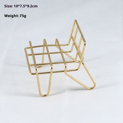 Simple Desktop Creative Mobile Phone Iron Bracket
