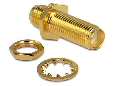Delock 88779 Adapter Sma Jack To Sma Jack — image 1