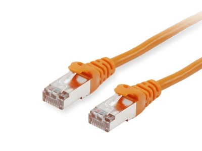 Equip Network Cable CAT.6A S/FTP 2x RJ45 10.00M Orange Lszh — image 1