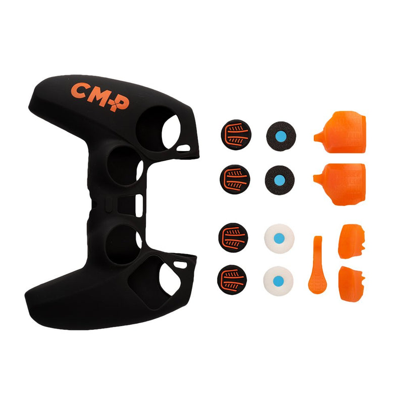 Kit Case Silicone Fr-tec Control Mod Pro Controller PS5 Black