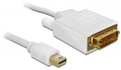 Delock Cable Mini DisplayPort Male a DVI 24 + 1 Male 2M — image 1