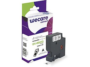 Armor K80001W4 Tape Printer Labels Black Sobre White
