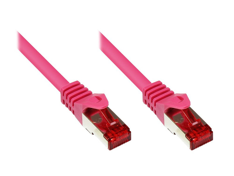 Good Connections Network Cable CAT.6 S FTP Magenta 25M