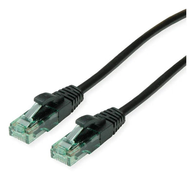 Roline Rm Network Cable CAT.6A UTP, Black 0,5M — image 1