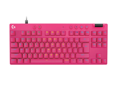 Logitech Keyboard English G Pro X Tkl Rapid USB QWERTY Internacional Ee.uu. Pink — image 1