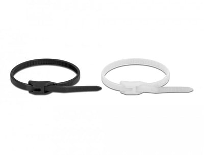 Delock 19489 Presilla Brida Input Paralela Poliamida Black Transparent 100 Pieces — image 1