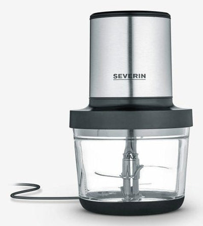 Severin Km 3867 Chopper Eléctrica Alimentos 1 L 400W Black Silver Transparent — image 1