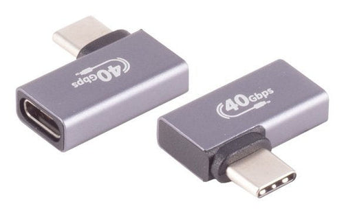 Shiverpeaks USB-C Adapter 4.0 90° Winkel Izquierda/Derecha Pro — image 1