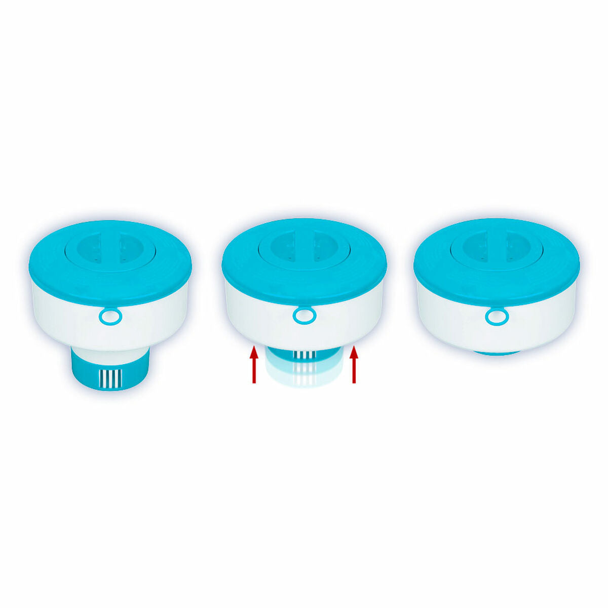 Intex Chlorine Dispenser Intex Pool 12 Units 17,8 X 17,8 Cm