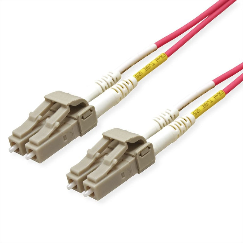 Roline Lwl-cable 50 125M OM4, Lc Lc, Low-loss-stecker, Violett, 7M