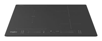 Whirlpool Wf S7560NE Bm Hob, Glass Ceramic, Induction, Built-in, 4 Cooking Zones, Width 59CM, Black — image 1