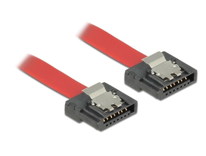 Delock Cable SATA 6GB /S 20CM Red Flexi