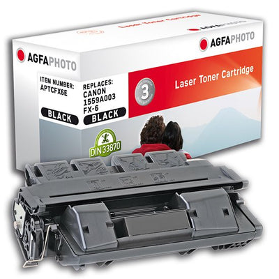 Agfaphoto 1559A003 FX-6 Cartridge Toner 1 Pieces Black — image 1